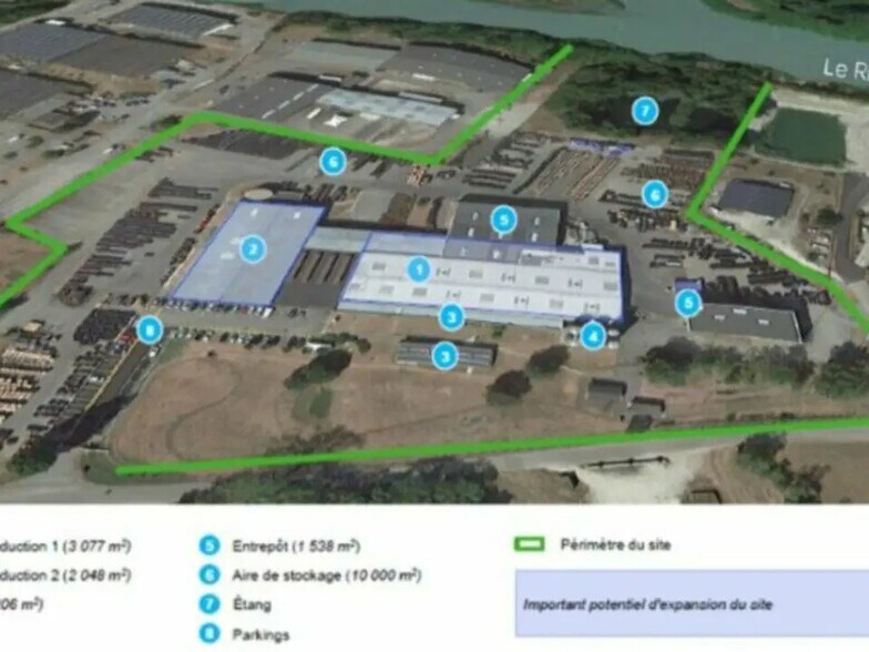 Industriel/Logistique dans Serrières-en-Chautagne à vendre - Aérien – Image 3 sur 5