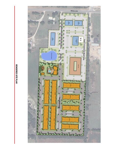 1700 Milrany Ln, Melissa, TX à vendre - Plan de site – Image 3 sur 3