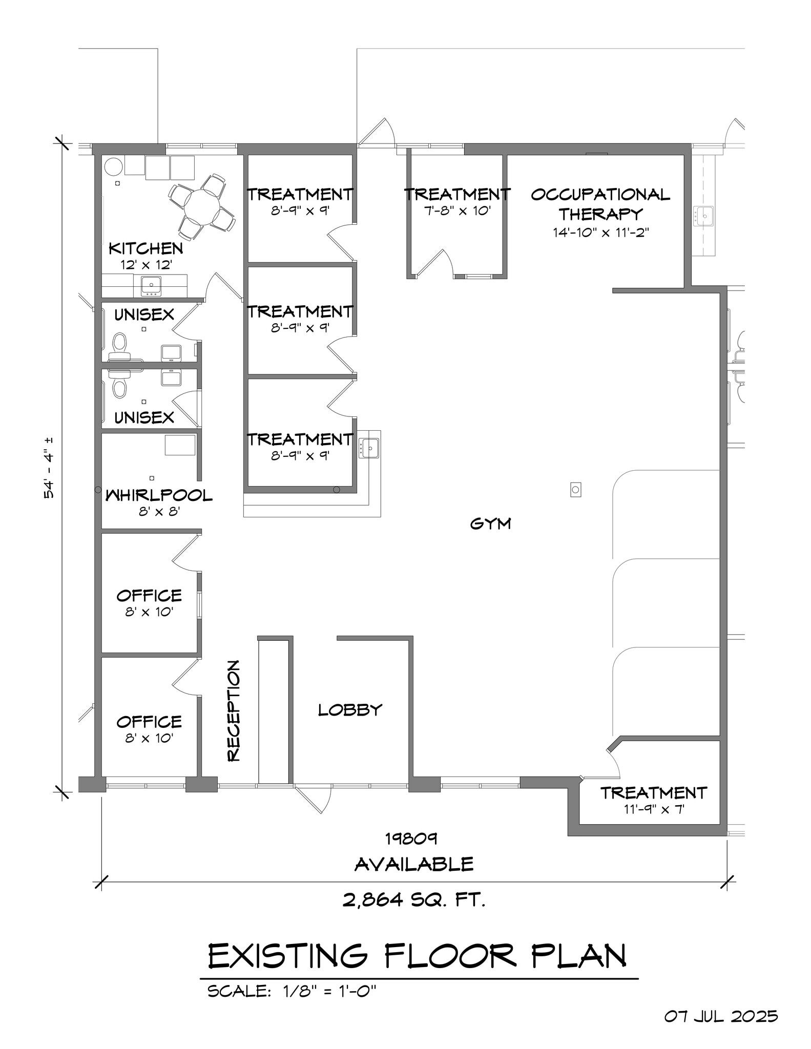 19805-19821 Farmington Rd, Livonia, MI à louer Plan d’étage– Image 1 sur 1