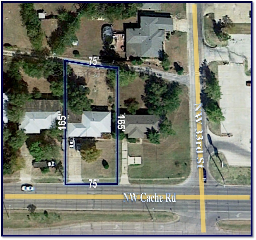 3303 NW Cache Rd, Lawton, OK à vendre Aérien– Image 1 sur 2