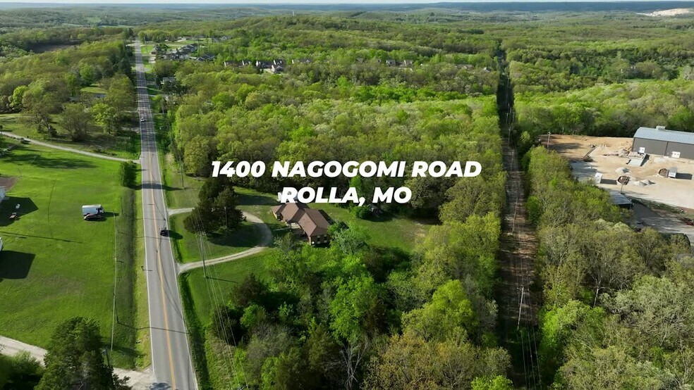 1400 Nagogami Rd, Rolla, MO à vendre - Vidéo sur l’annonce professionnelle – Image 1 sur 16