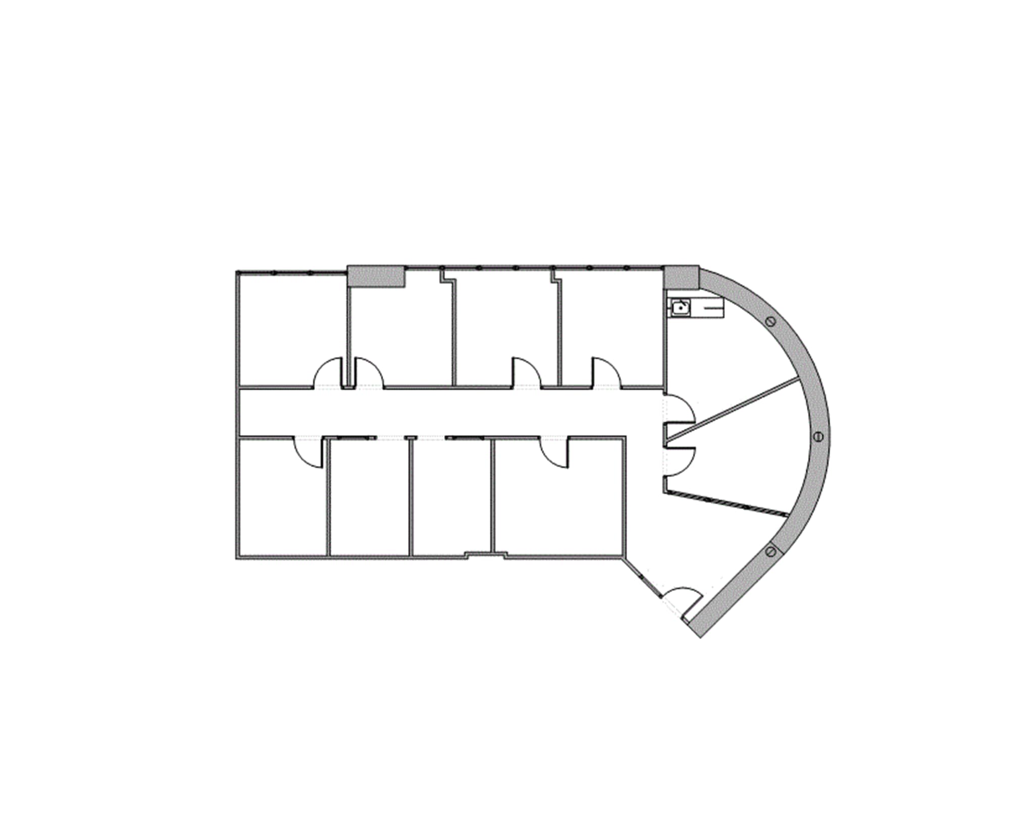 7676 Hillmont St, Houston, TX à louer Plan d’étage– Image 1 sur 1
