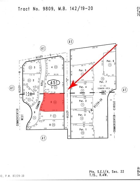 1831 S Commercenter Dr W, San Bernardino, CA à louer - Plan cadastral – Image 2 sur 8