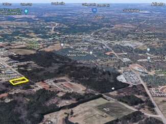 Plus de détails pour 638 Racetrack, McDonough, GA - Terrain à vendre