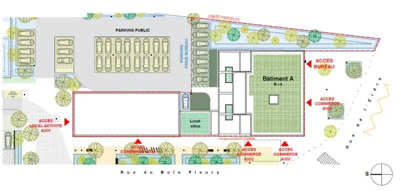 Bureau dans La Chapelle-sur-Erdre à vendre - Plan d’étage – Image 2 sur 5