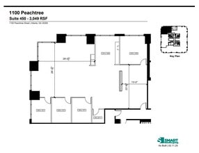 1100 Peachtree St Ne, Atlanta, GA à louer Plan d’étage– Image 1 sur 1