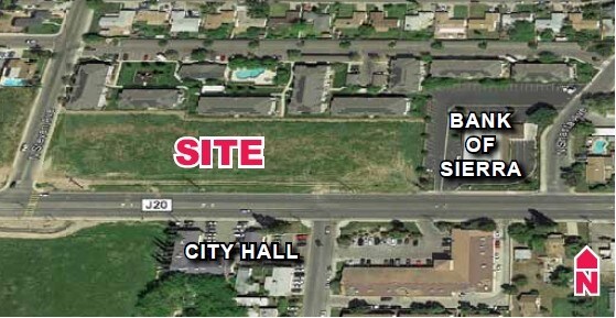 NEC Of Stevens And Ave 280, Farmersville, CA à vendre - Aérien – Image 2 sur 3