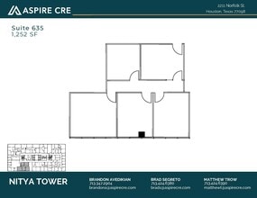 2211 Norfolk St, Houston, TX à louer Photo intérieure– Image 2 sur 2