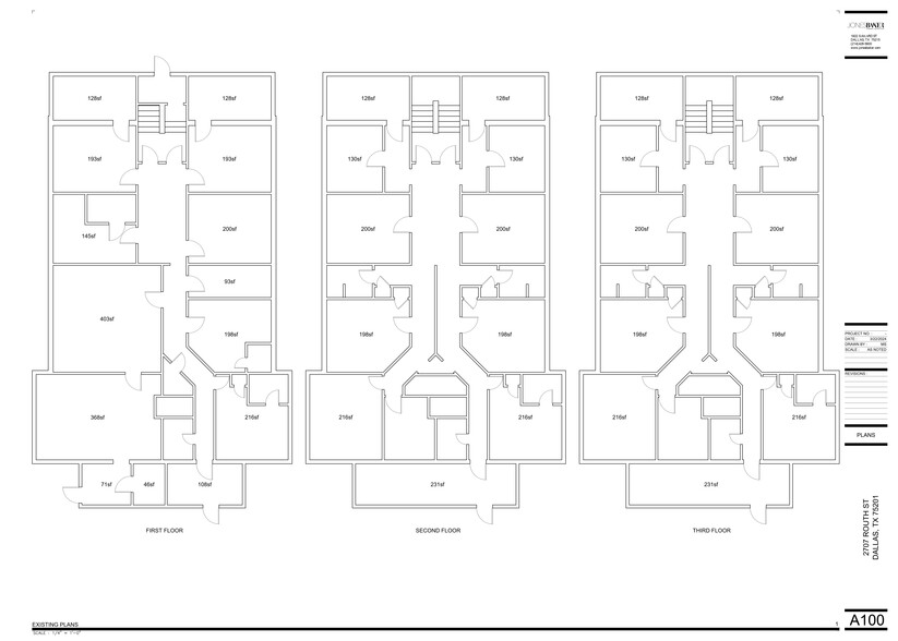 2707 Routh St, Dallas, TX à louer - Plan de site – Image 3 sur 3