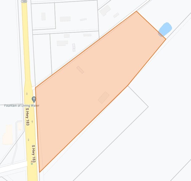 12445 US 183, Austin, TX à louer - Plan cadastral – Image 2 sur 2