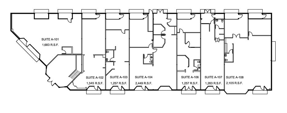 2915 Red Hill Ave, Costa Mesa, CA à louer Plan d’étage– Image 1 sur 1