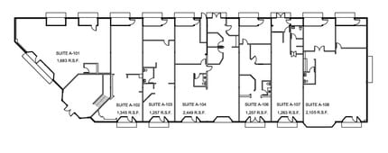 2915 Red Hill Ave, Costa Mesa, CA à louer Plan d’étage– Image 1 sur 1