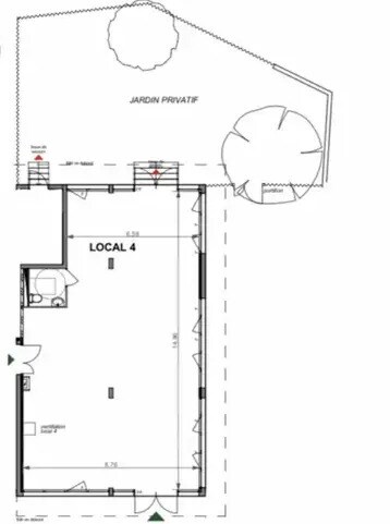 Bureau dans Aubagne à vendre - Plan d’étage – Image 3 sur 11