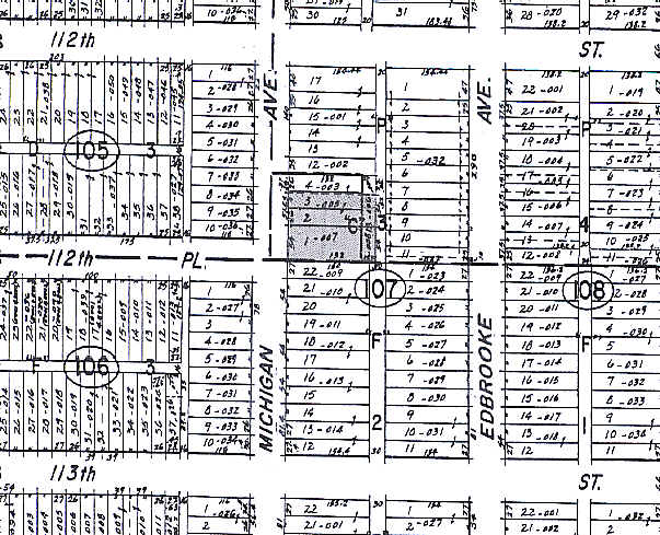 11221-11227 S Michigan Ave, Chicago, IL à vendre - Plan cadastral – Image 3 sur 7