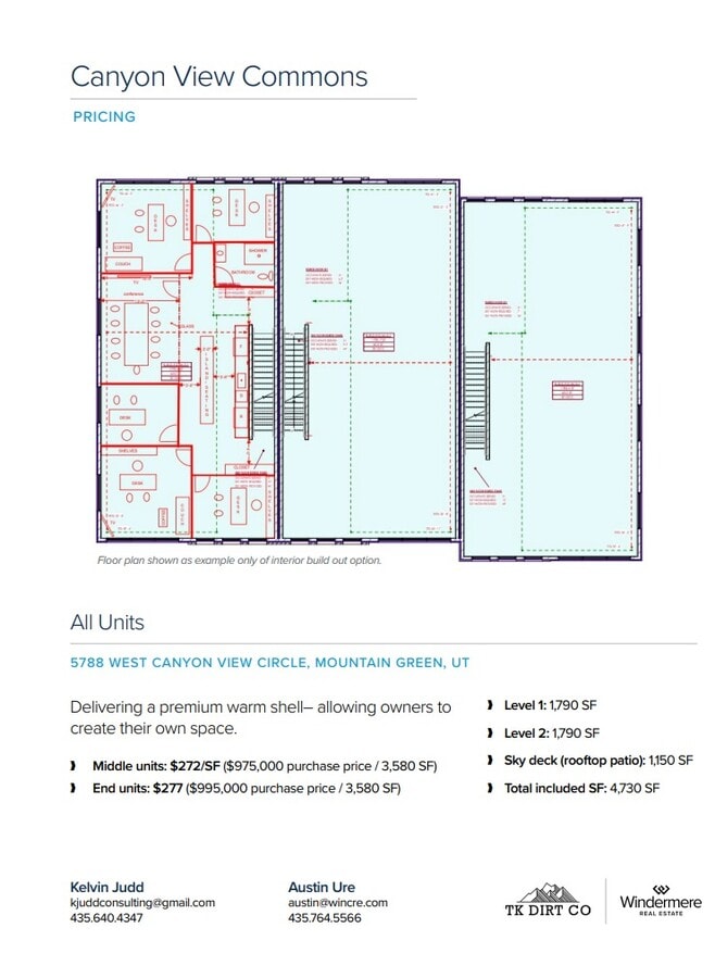 5788 Canyon View Pl, Mountain Green, UT 84050 - Lot 02 - - Plan d’étage - Image 1 of 1