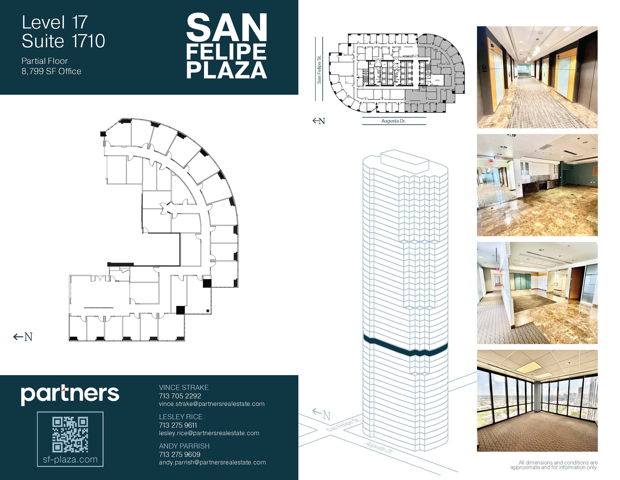 5847 San Felipe St, Houston, TX à louer Plan d’étage– Image 1 sur 2