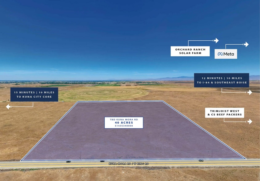 TBD Kuna-Mora Rd, Kuna, ID à vendre - Photo principale – Image 1 sur 2