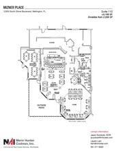 12300 S Shore Blvd, Wellington, FL à louer Plan d’étage– Image 1 sur 8