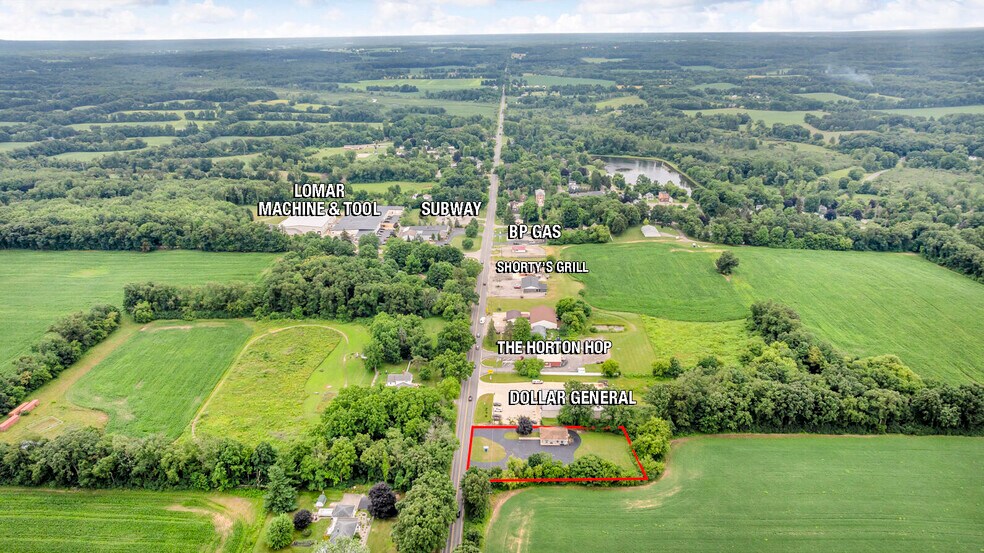 7394 Moscow Rd, Horton, MI à vendre - Aérien – Image 2 sur 47