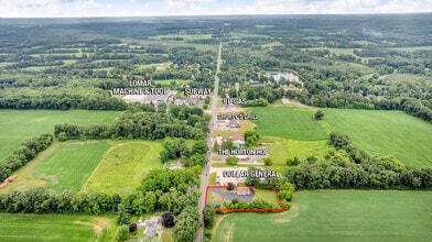 7394 Moscow Rd, Horton, MI - VUE AÉRIENNE vue de carte - Image1