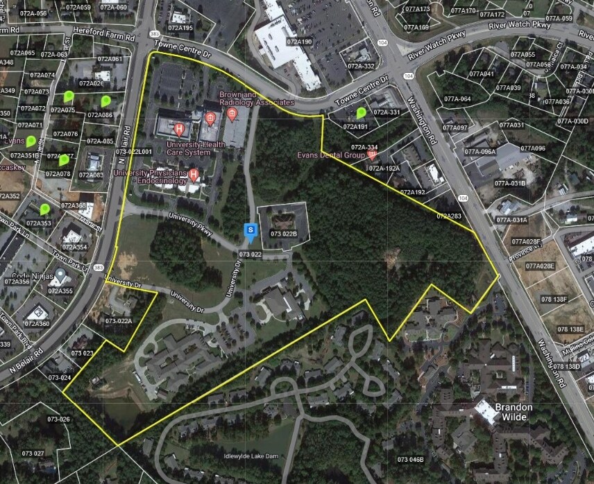447 N Belair Rd, Evans, GA à louer Plan cadastral– Image 1 sur 3