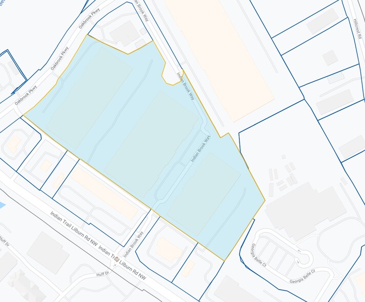 5050 Oakbrook Pky, Norcross, GA à louer - Plan cadastral – Image 2 sur 5