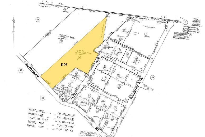 2027 Leo Ave, Commerce, CA à louer - Plan cadastral – Image 2 sur 5