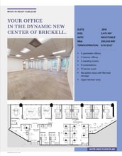 80 SW 8th St, Miami, FL à louer Plan d’étage– Image 1 sur 1