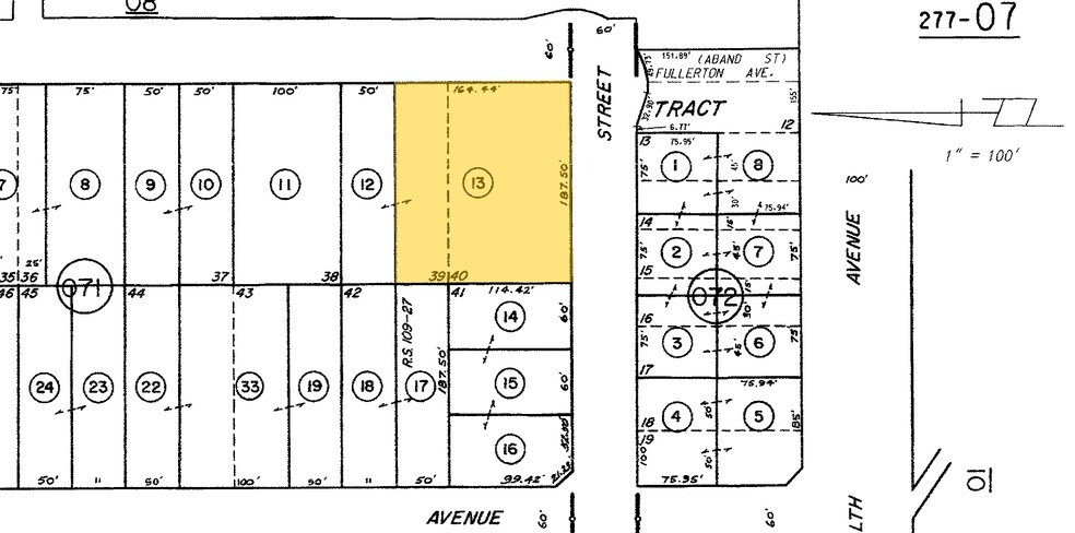 7651 5th St, Buena Park, CA à vendre - Plan cadastral – Image 2 sur 14