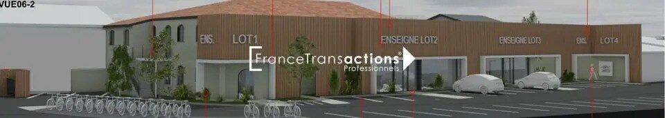 Local commercial dans Aucamville à louer Photo de l’immeuble– Image 1 sur 4