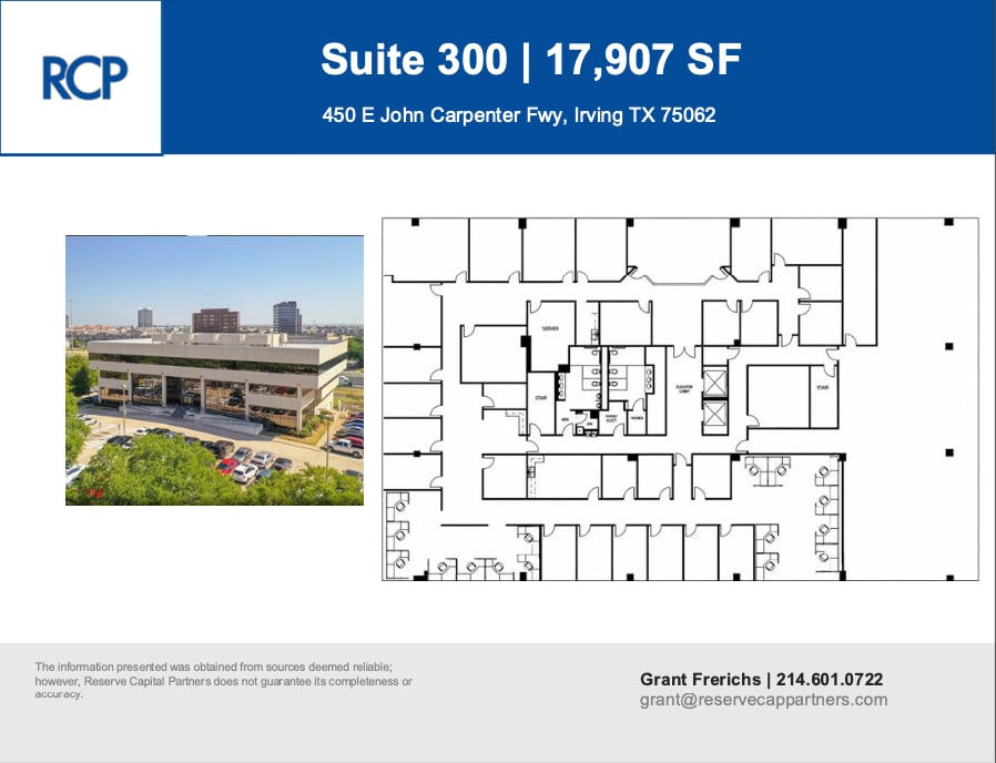 450 E John Carpenter Fwy, Irving, TX à louer Plan d’étage– Image 1 sur 1
