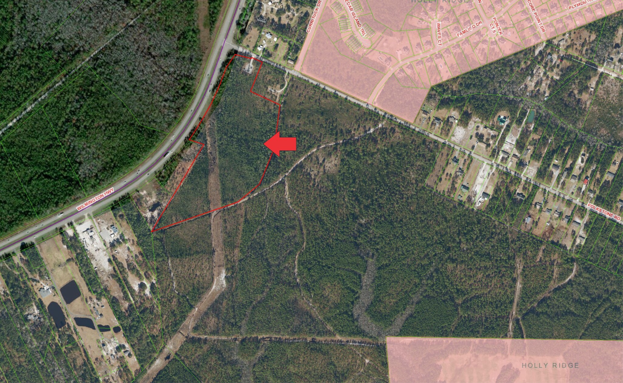 US 17 & SR 1532 Wilmington Hwy, Holly Ridge, NC à vendre Photo principale– Image 1 sur 9