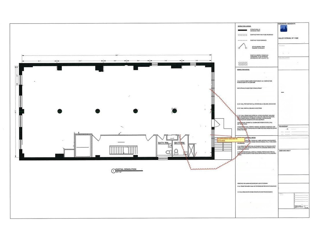 318-320 W 46th St, New York, NY à louer Plan d’étage– Image 1 sur 1