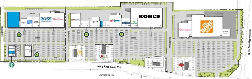 2500-3130 S Soncy Rd, Amarillo, TX à louer - Photo de l’immeuble – Image 3 sur 21