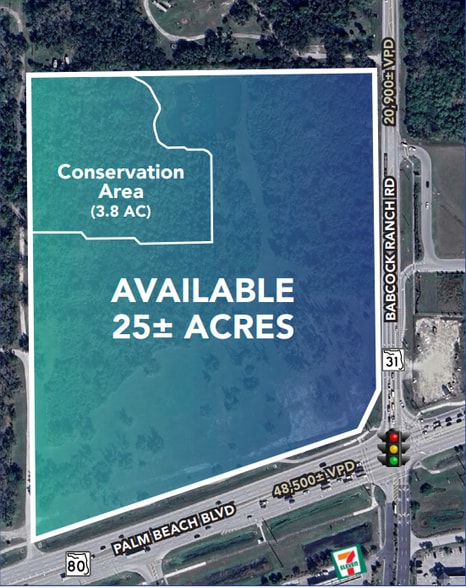 NWC Palm Beach Blvd, Fort Myers, FL à vendre - Aérien – Image 2 sur 7
