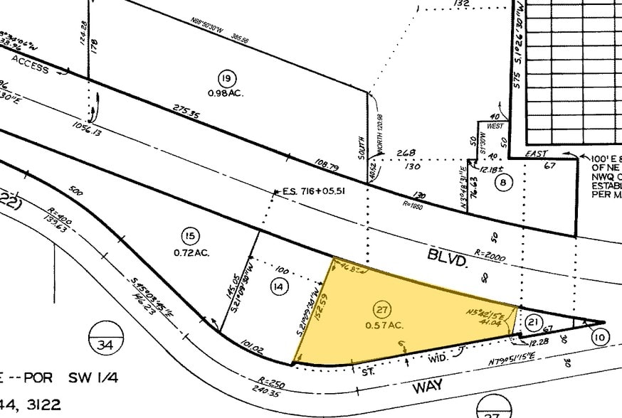 2124-2139 Arnold Way, Alpine, CA à louer - Plan cadastral – Image 2 sur 9