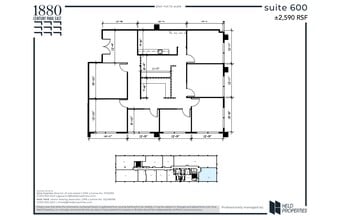1880 Century Park E, Los Angeles, CA à louer Plan de site– Image 2 sur 2