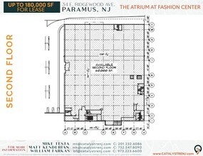 34 E Ridgewood Ave, Paramus, NJ à louer Plan d’étage– Image 2 sur 2