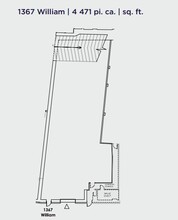 1320-1390 Rue Barré, Montréal, QC à louer Plan d’étage– Image 1 sur 1