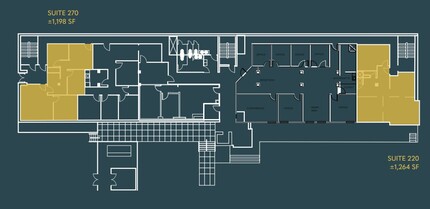 116 N West St, Raleigh, NC à louer Plan d’étage– Image 1 sur 3