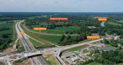 SWC of I-69 & 144 sr, Bargersville, IN - VUE AÉRIENNE  vue de carte