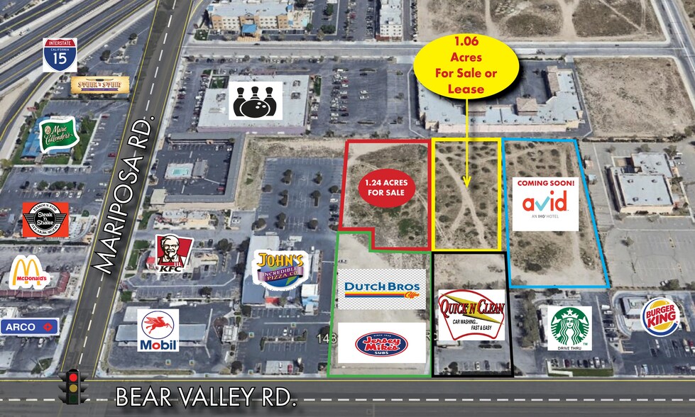 Bear Valley Rd & Mariposa Rd, Victorville, CA à louer - Photo de l’immeuble – Image 3 sur 5