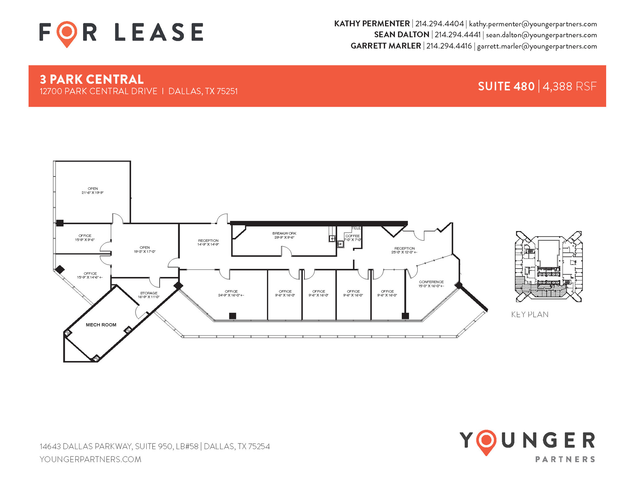 12700 Park Central Dr, Dallas, TX à louer Plan d’étage– Image 1 sur 1