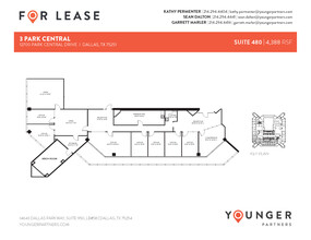 12700 Park Central Dr, Dallas, TX à louer Plan d’étage– Image 1 sur 1