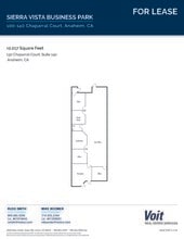 130 Chaparral Ct, Anaheim, CA à louer Plan d’étage– Image 1 sur 1