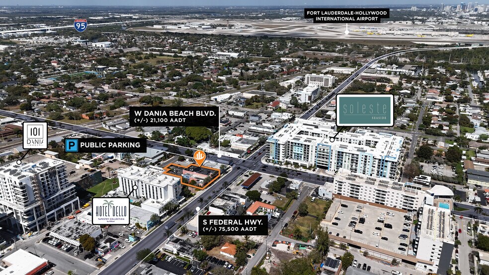 16-26 S Federal Hwy, Dania Beach, Dania Beach, FL à vendre - Photo de l’immeuble – Image 2 sur 7