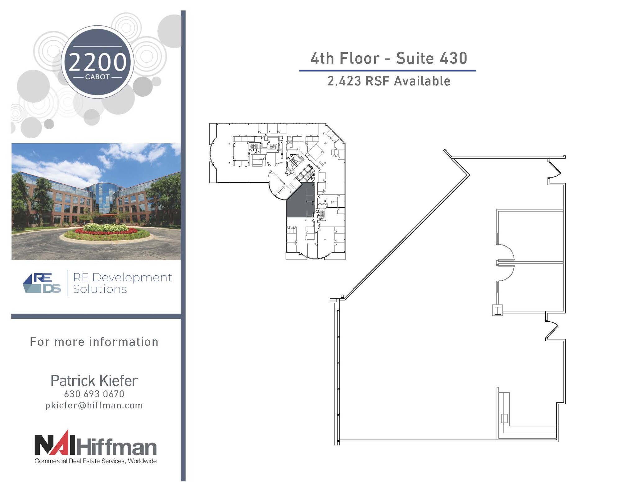 2200 Cabot Dr, Lisle, IL à louer Plan d’étage– Image 1 sur 1