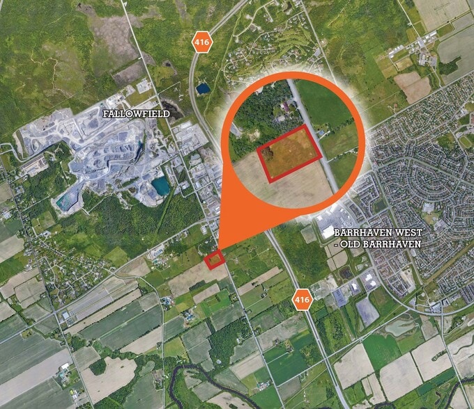 2800 Moodie Dr, Ottawa, ON à louer - Aérien – Image 1 sur 2