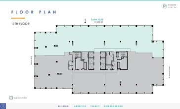 1700 N Moore St, Arlington, VA à louer Plan d’étage– Image 1 sur 1