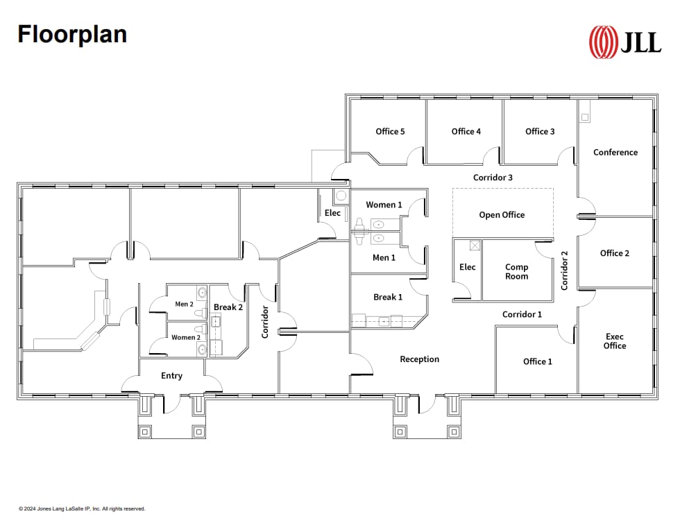 2401 Mustang Dr, Grapevine, TX à louer Plan d’étage– Image 1 sur 1